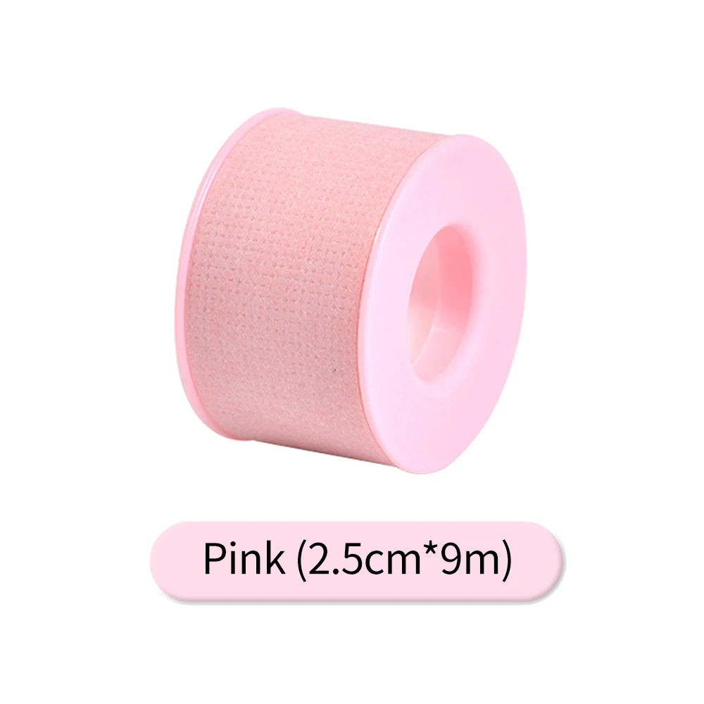 Micropore Lash Tape – Breathable Under Eye Eyelash Extension Tape Eyelash Extension Tape PRIMED large pink