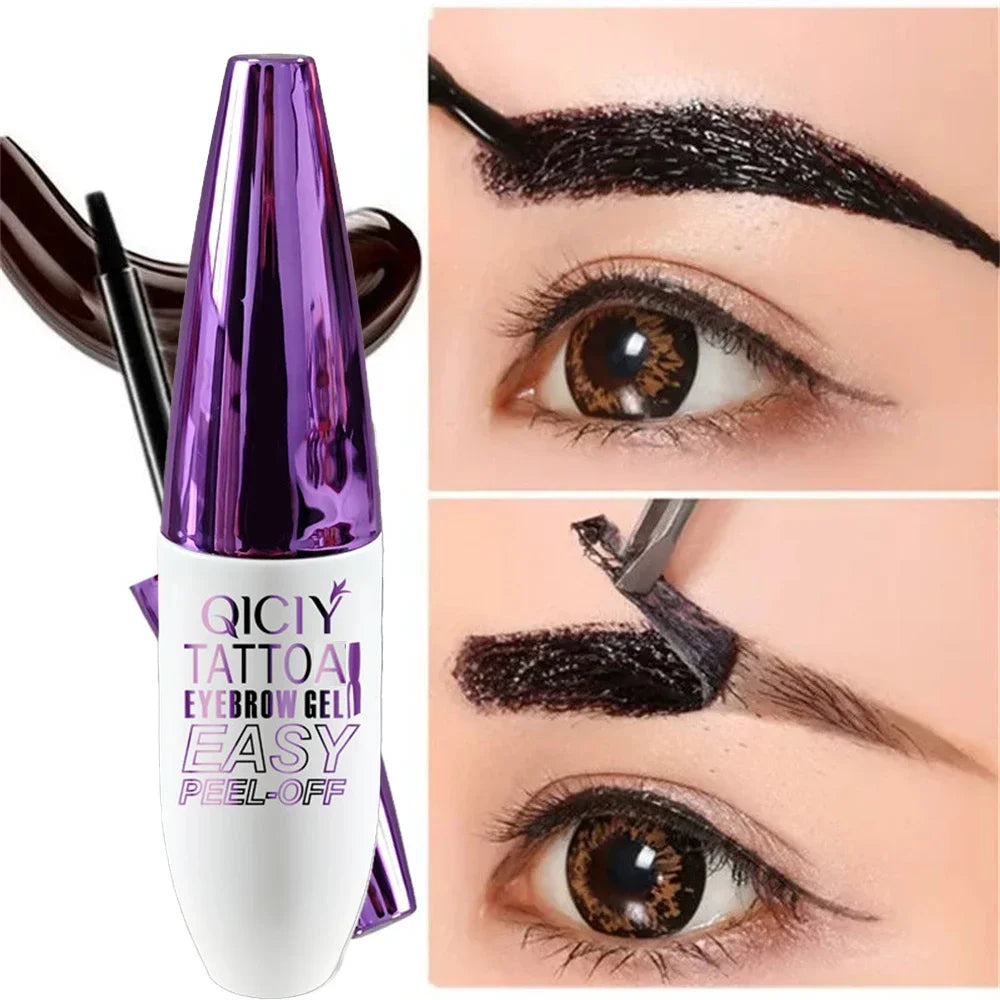 Waterproof Peel-Off Eyebrow Tint Gel – Semi-Permanent Brow Dye