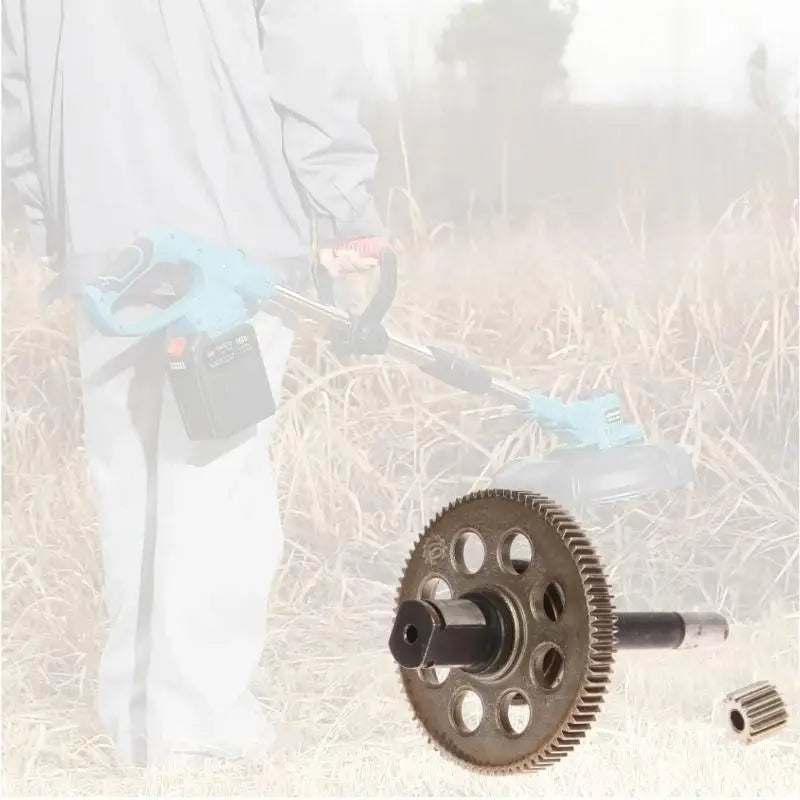Mini Gear Shaft Chain Saw 550 Type 14-Tooth Brushless Motor Set Power Tool Gear Part PRIMED