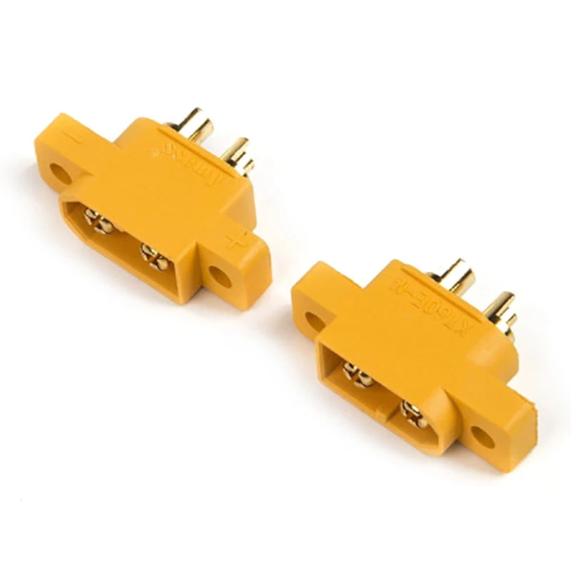 5pcs XT60E-M Mountable Male Plug Connector – RC Battery RC Battery Connector PRIMED
