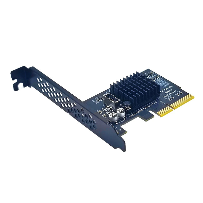 USB 3.2 Gen2x2 20Gbps Type-E PCIe x4 Card – ASM3242 PCIe Expansion Card PRIMED