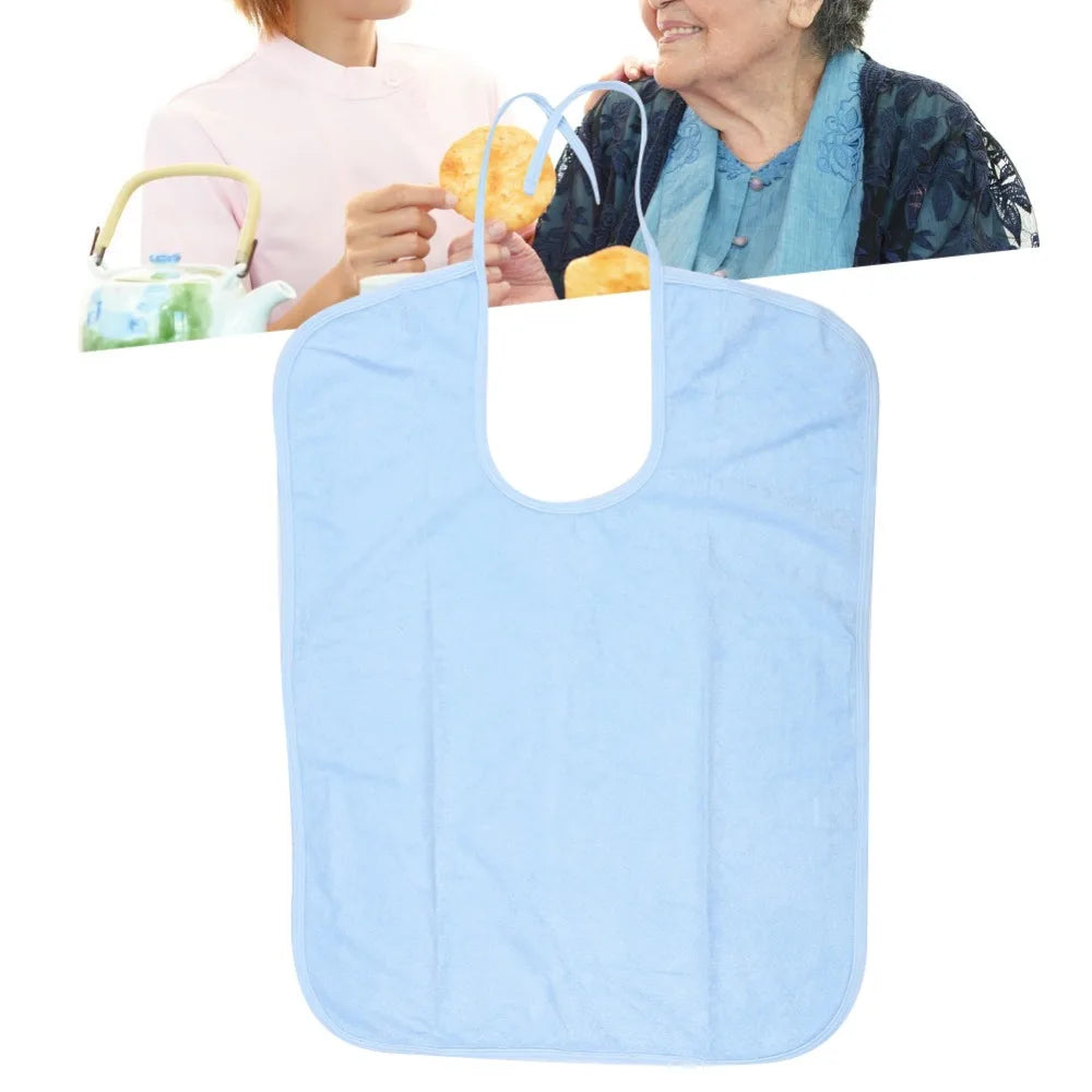 Waterproof Adult Bib | Soft Reusable Mealtime Clothes Protector