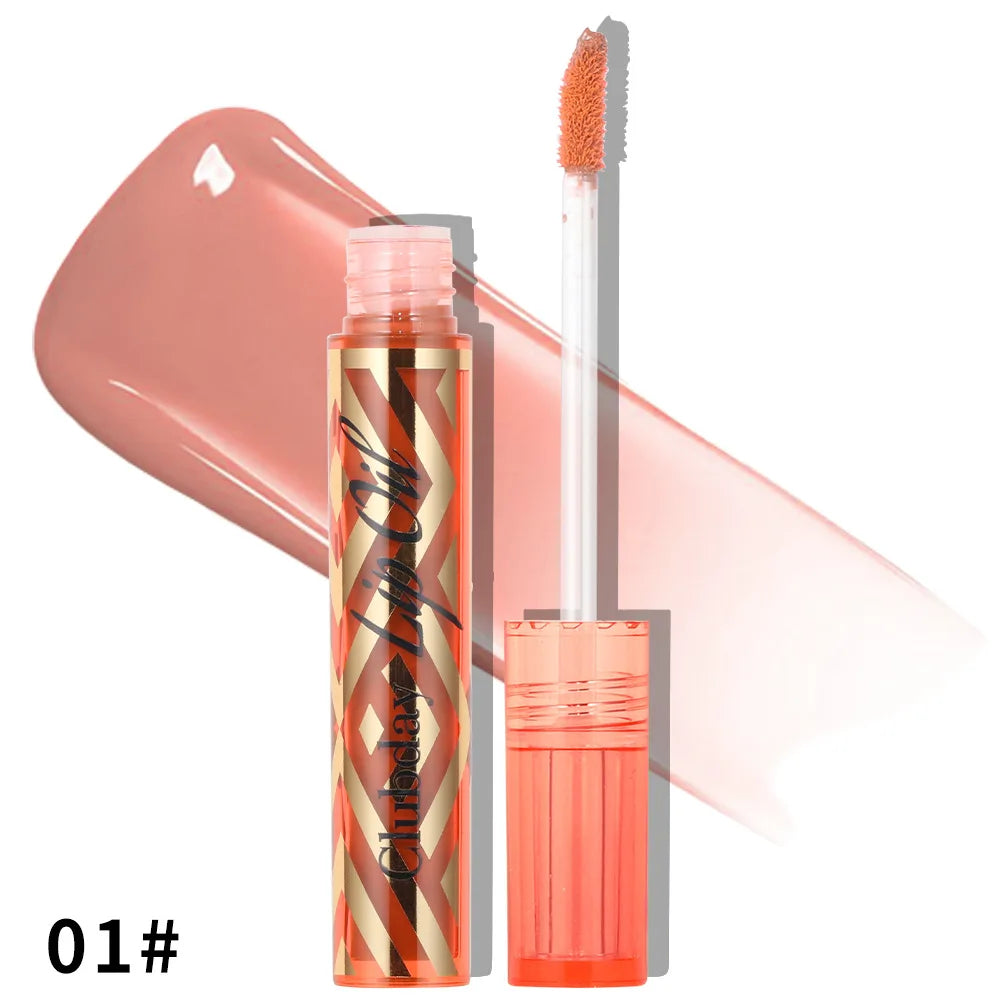 MISS ROSE Mirror Pigment Lip Gloss – Glass-Like Shine Lipstick Lip Gloss PRIMED C701-007-01