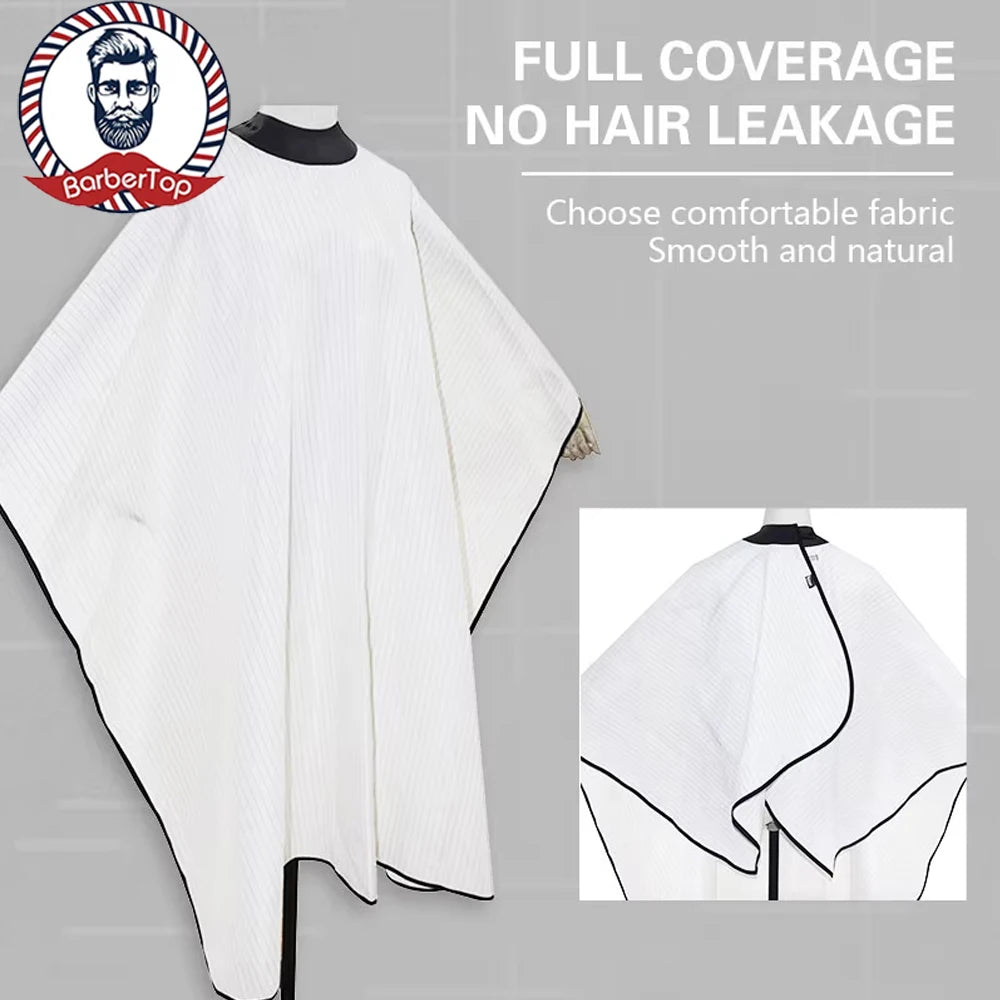 Waterproof Barber Cape – Salon Haircutting Gown 160×140cm