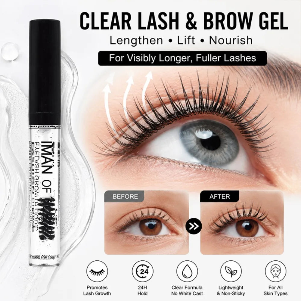 Clear Lash Nourishing Gel Serum – Waterproof Lash Primer 3g Lash Conditioning Serum PRIMED