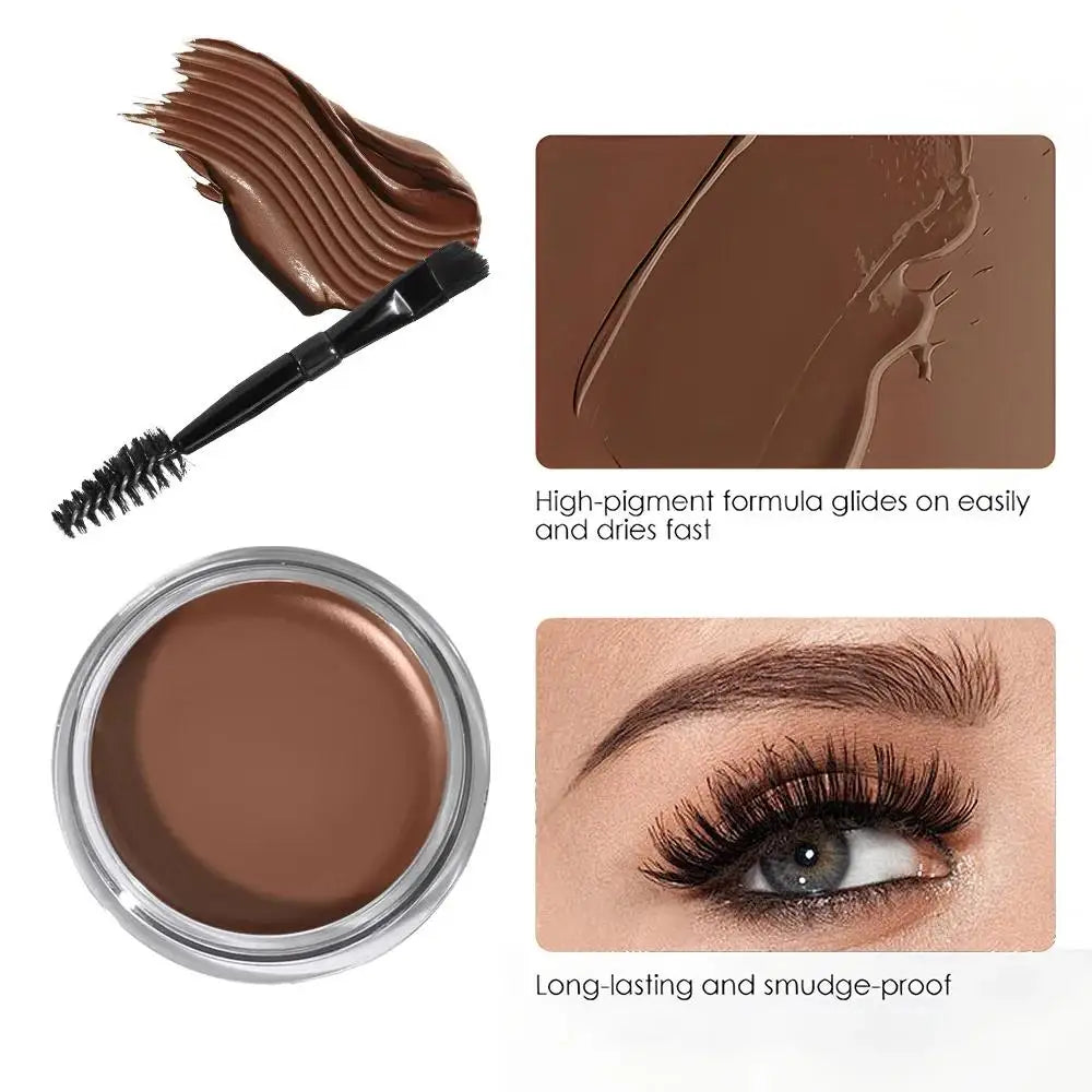 SAM SUGAR Waterproof Eyebrow Gel – Long-Lasting Brow Wax Eyebrow Styling Gel PRIMED