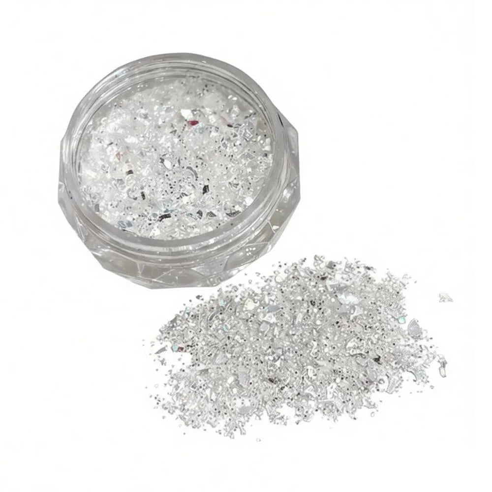 Multicolor Nail Glitter Sequins – Turtle Scale DIY Nail Art