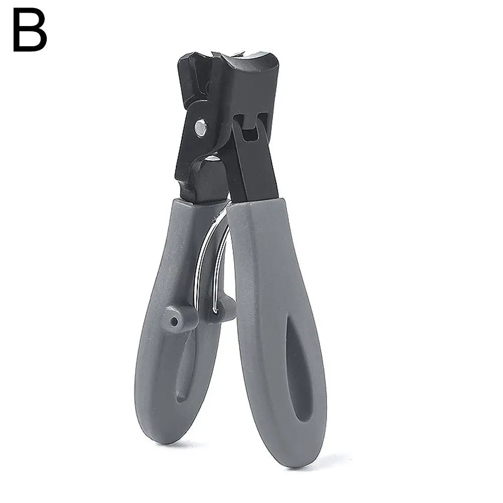 Wide Jaw Stainless Steel Nail Clipper – Anti-Splash Trimmer