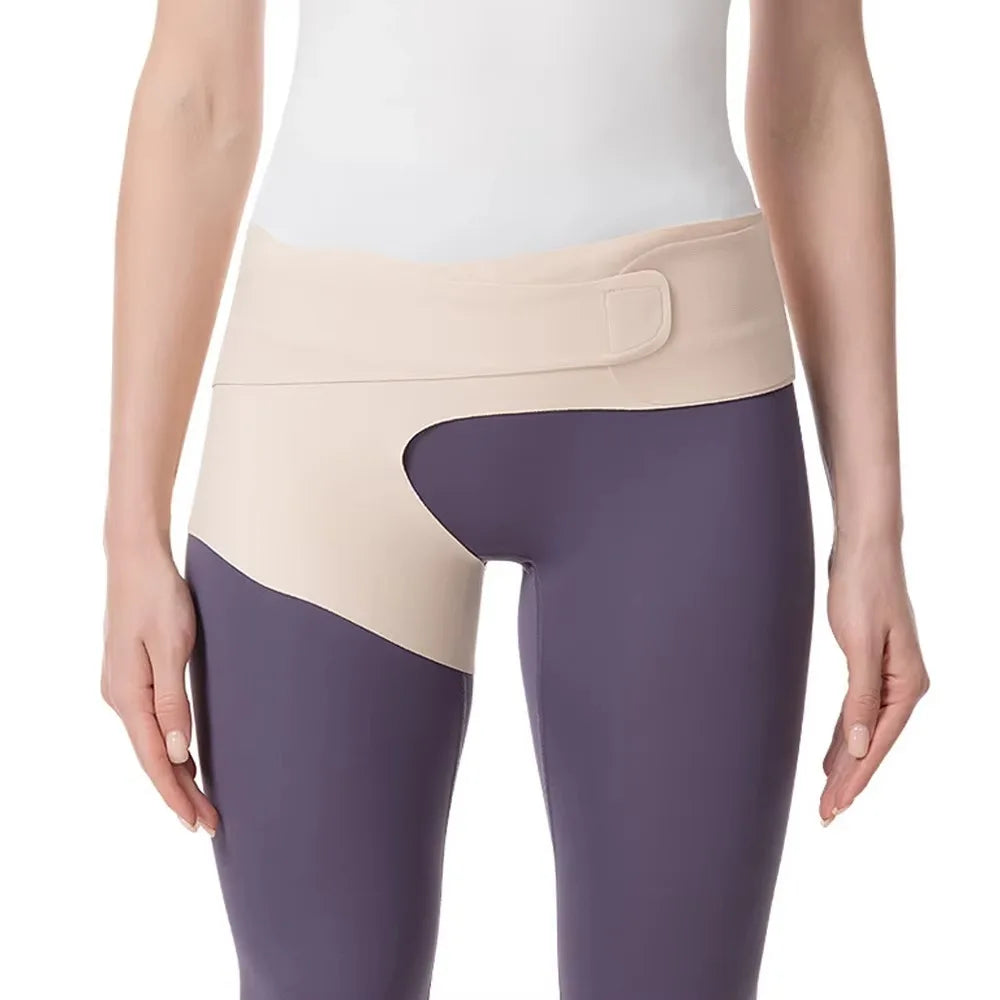 Ultra-Thin Hip Brace | Adjustable Groin & Thigh Compression Hip Compression Brace PRIMED M