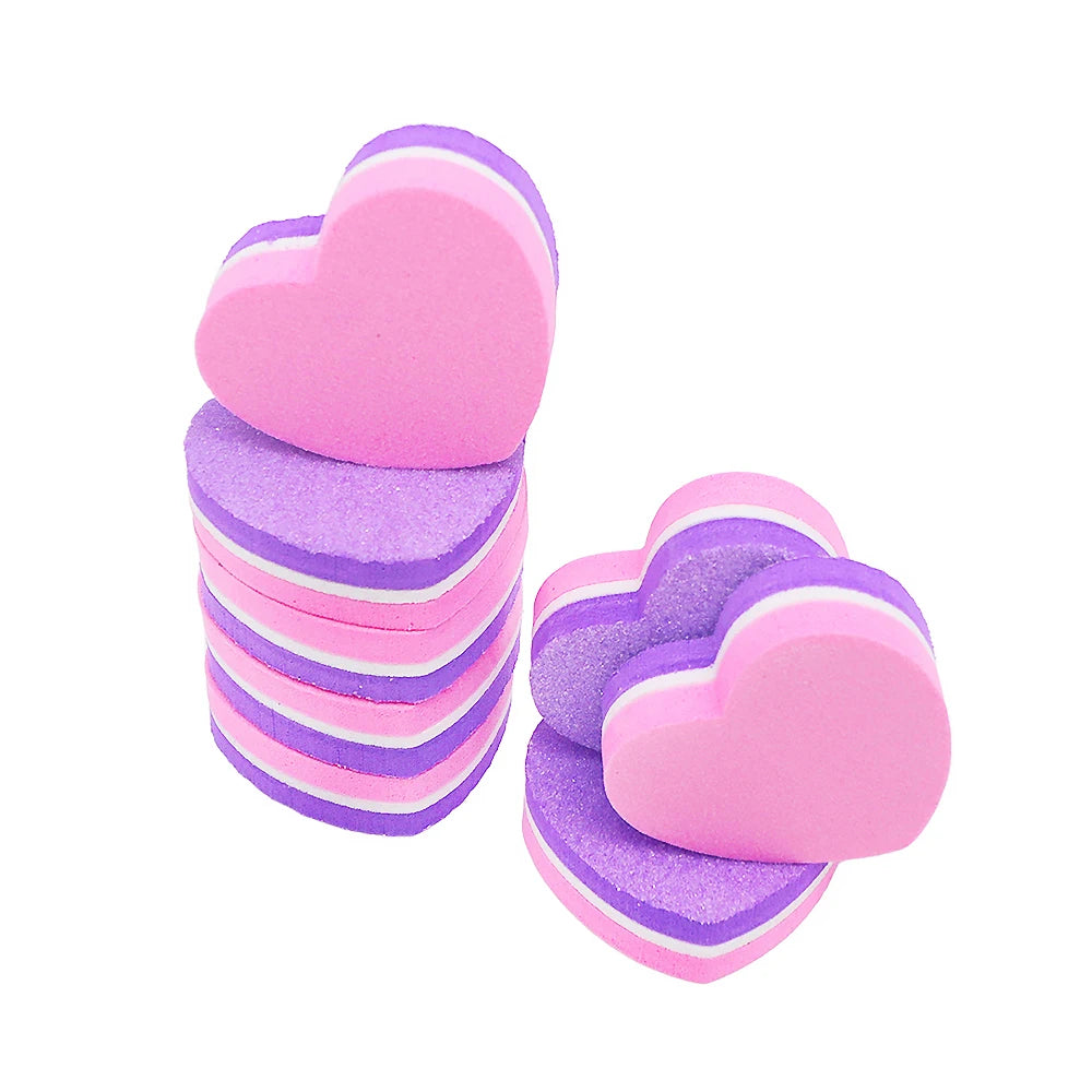 Mini Nail Sponge Buffer Blocks – Buffing Sanding File 10/20/50Pcs Nail Buffer Block PRIMED 10pcs