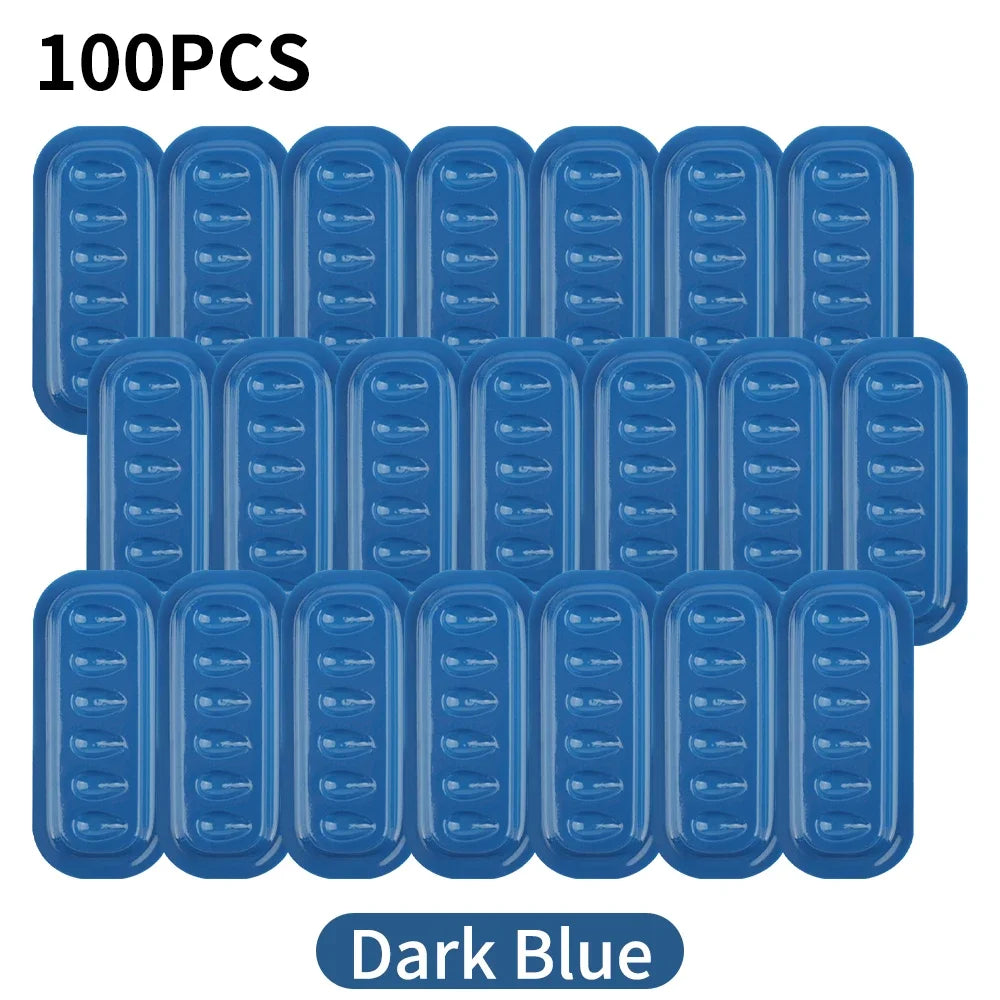 Eyelash Glue Holder Tray 50/100pc – Lash Extension Pallet Lash Extension Accessory PRIMED 100pcs dark blue