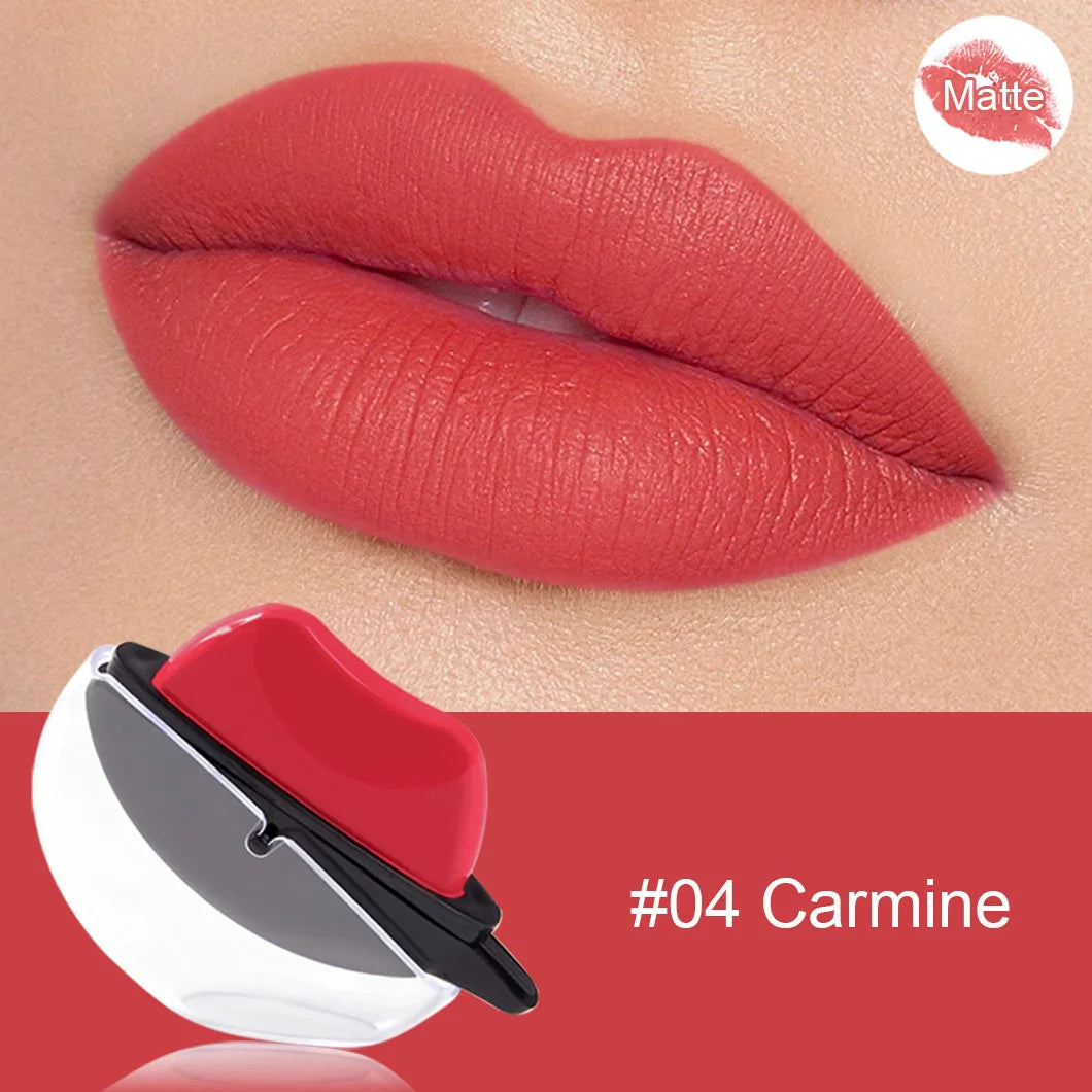 QiBest Velvet Matte Lipstick – Waterproof Long-Lasting Lip Gloss