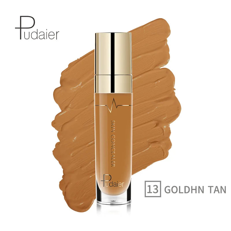 Pudaier 22-Shade Liquid Concealer – Full Coverage, Waterproof