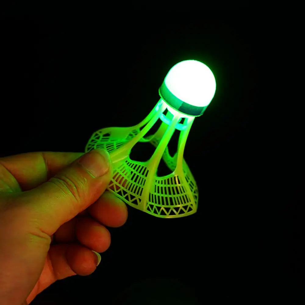 LED Glow Badminton Shuttlecocks – Windproof Night Birdies 1/2/5Pc LED Badminton Shuttlecock PRIMED
