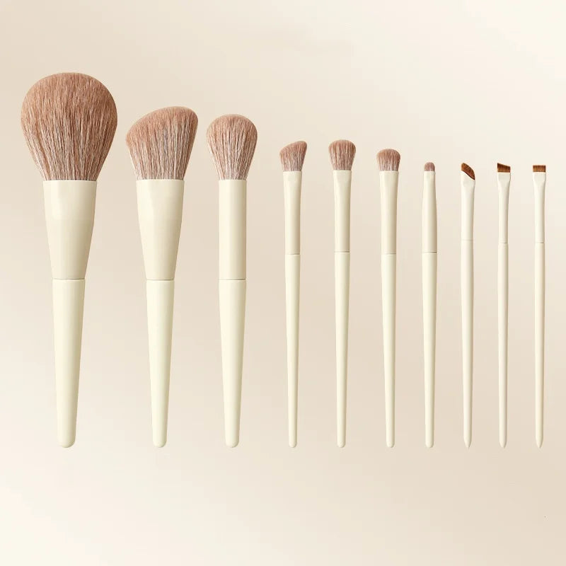 12-Piece Makeup Brush Set – Face & Eye Beauty Tools