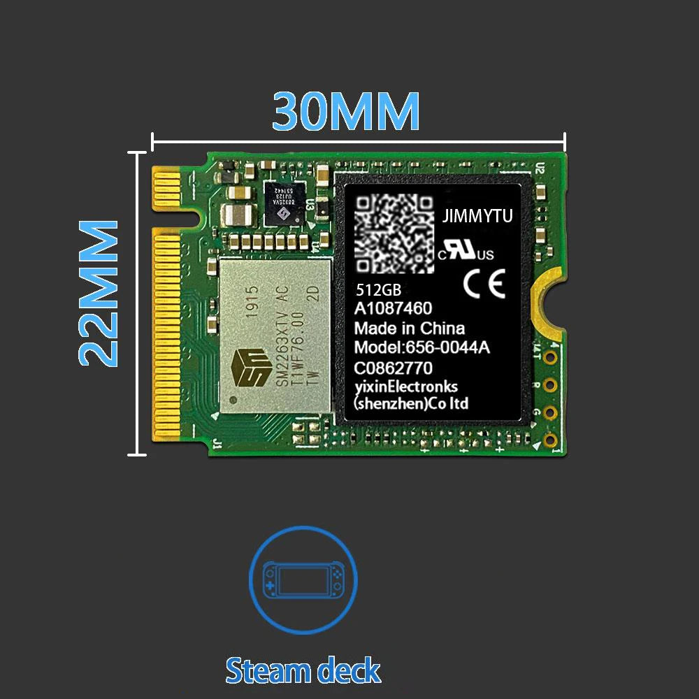 U.CHRD 2230 NVMe M.2 SSD 256GB 512GB 1TB – Steam Deck