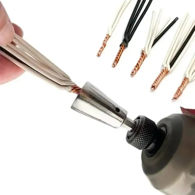 Wire Twisting Tool for Power Drill – Fast Cable Connector Electrical Wiring Tool PRIMED