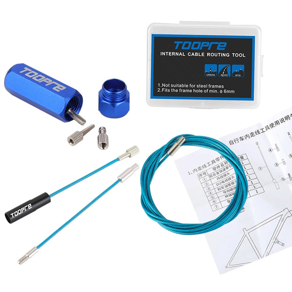 TOOPRE Bicycle Internal Cable Routing Tool | Bike Repair Kit Bike Cable Routing Tool PRIMED Collection
