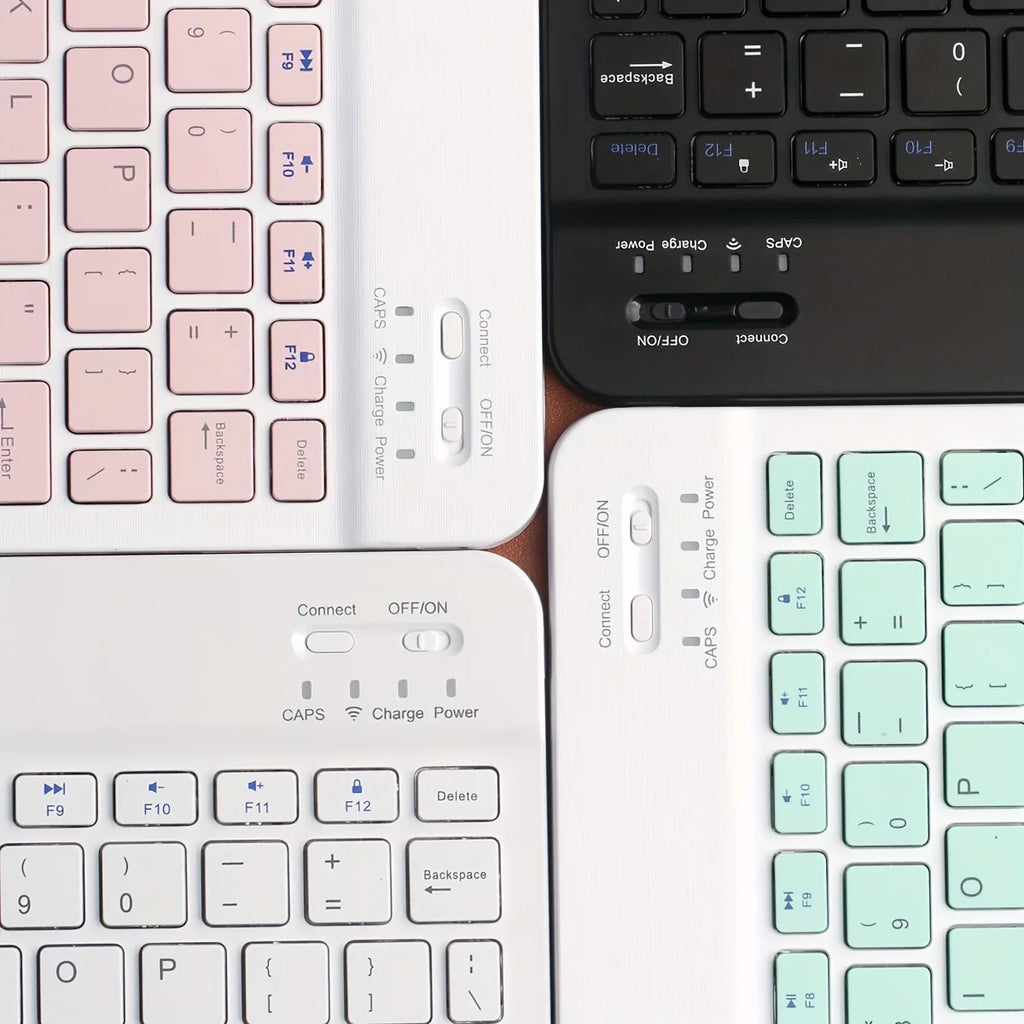 Ultra-Thin 10" Bluetooth Wireless Keyboard – iOS Android Windows Bluetooth Wireless Keyboard PRIMED