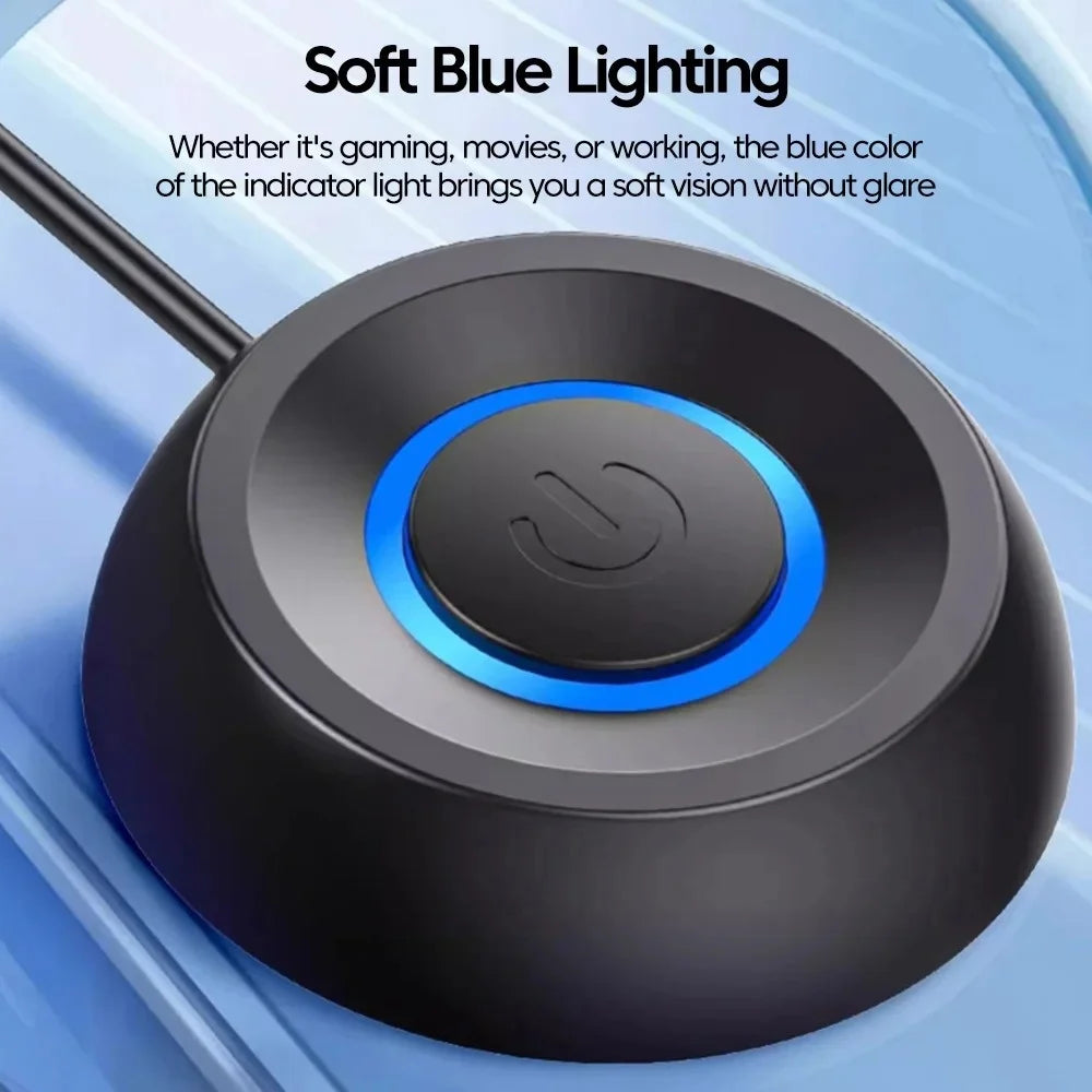 PC External Power Button Blue LED – Motherboard Switch Cable PC Power Switch PRIMED