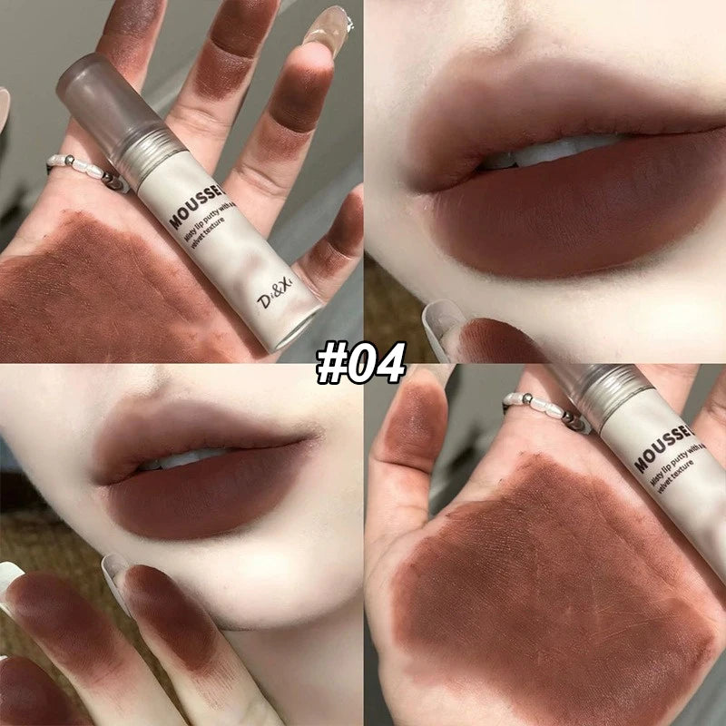 Velvet Matte Liquid Lipstick – Long-Lasting High-Pigment Lip Gloss