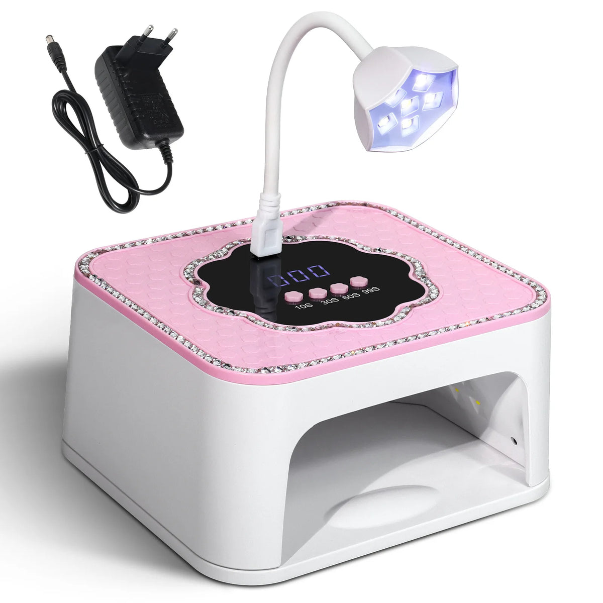 UV LED Nail Lamp 45 Beads – Gel Polish Curing Dryer