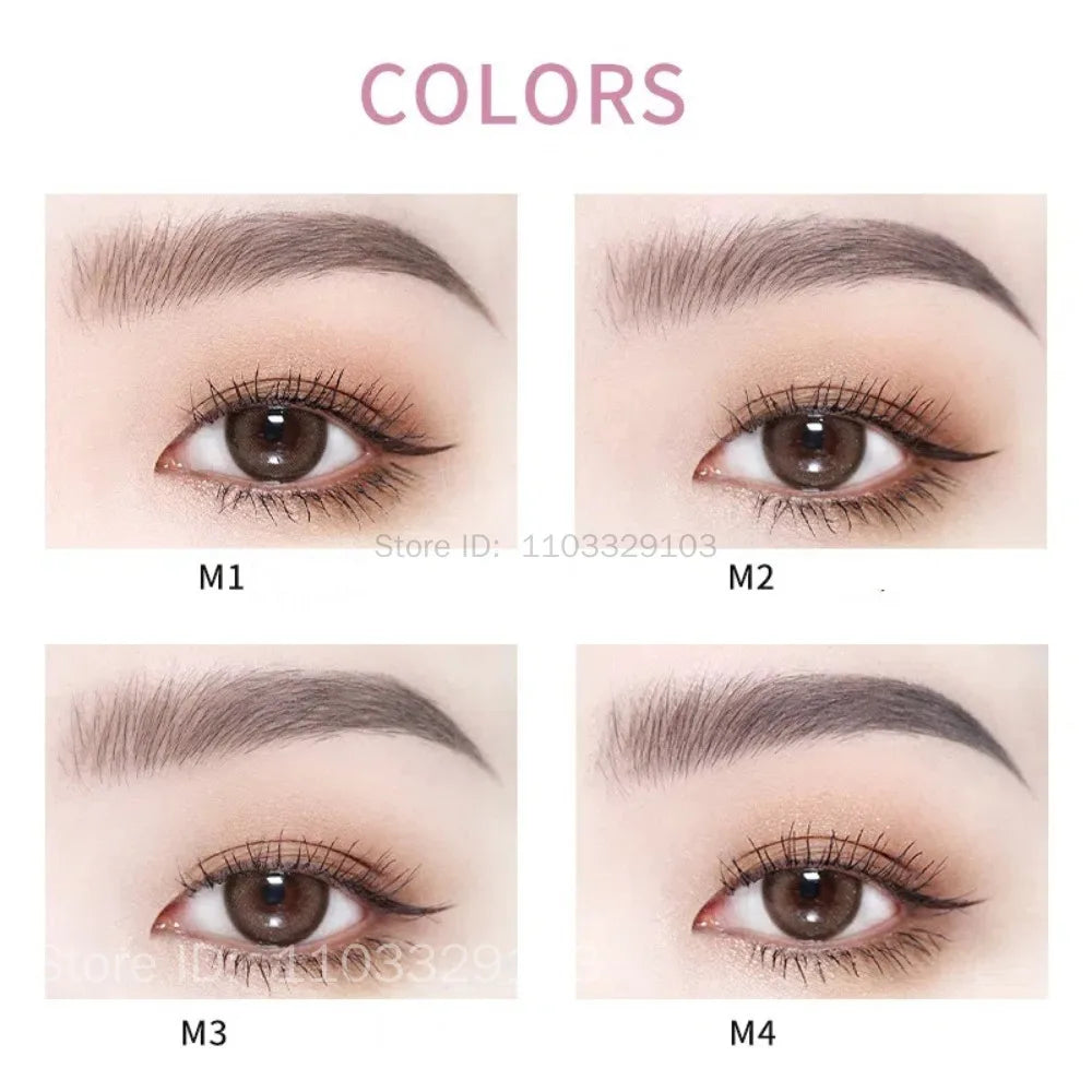 FLORTTE Dual-Ended Fine Eyebrow Pencil – Waterproof Brow Eyebrow Pencil PRIMED
