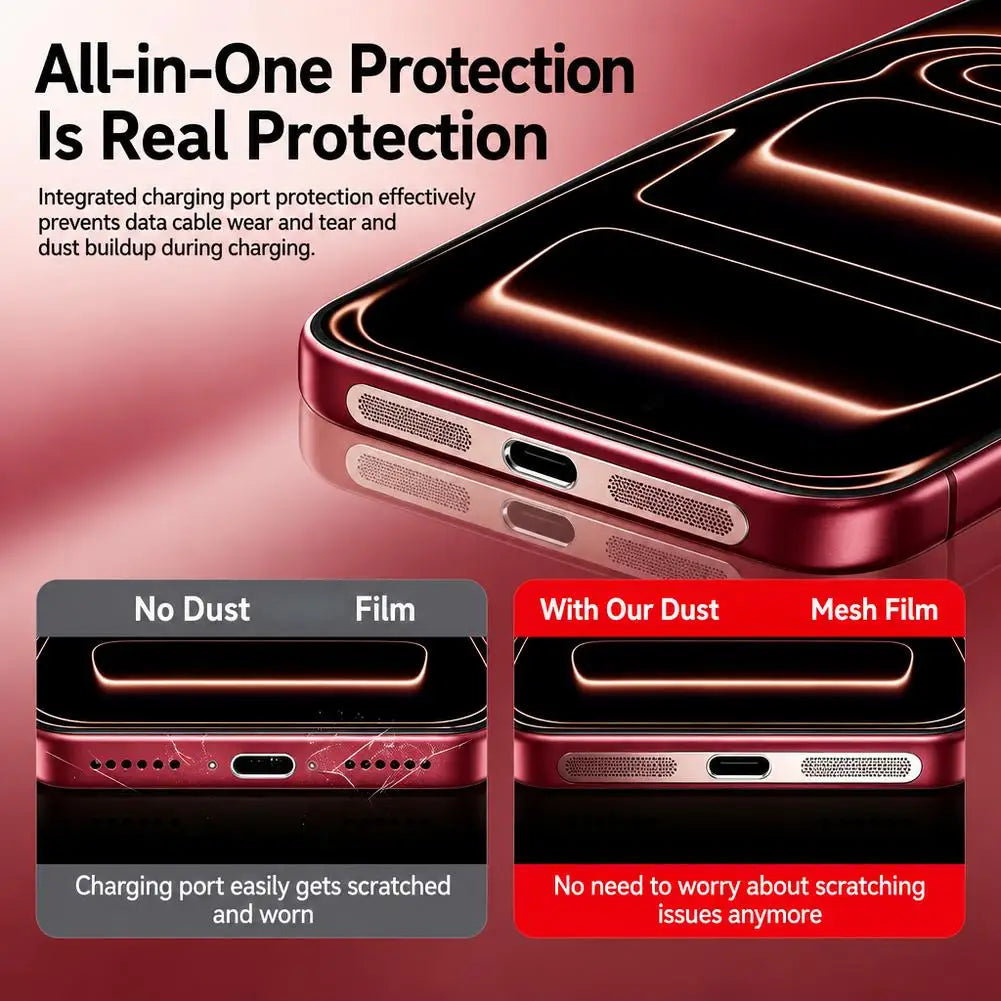 Metal Speaker Dustproof Mesh Cover for iPhone 18 Pro & Pro Max