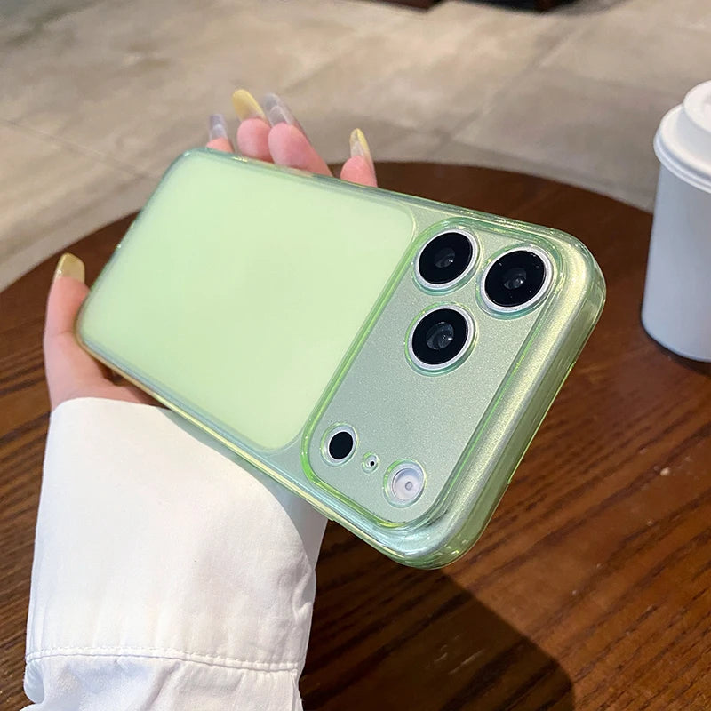 Ultra Thin Matte Clear iPhone Case – Shockproof Soft Cover