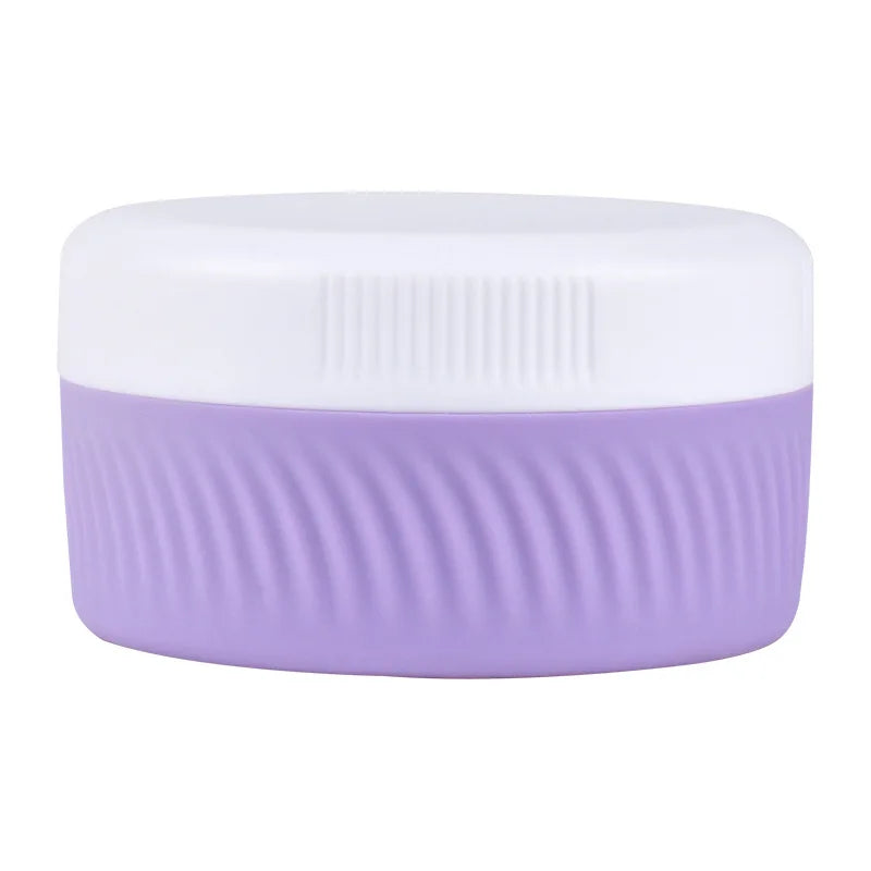 Silicone Refillable Travel Bottle – Leak-Proof Cosmetic Jar