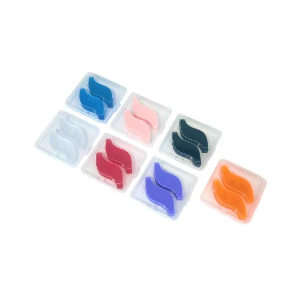 10-Pack S-Shape Eyelash Brushes – Lash Extension Comb Tool