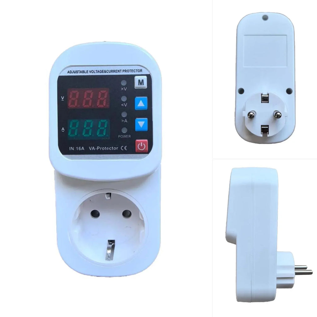 ZS9-VASK Adjustable 1–16A Voltage & Current Power Protector