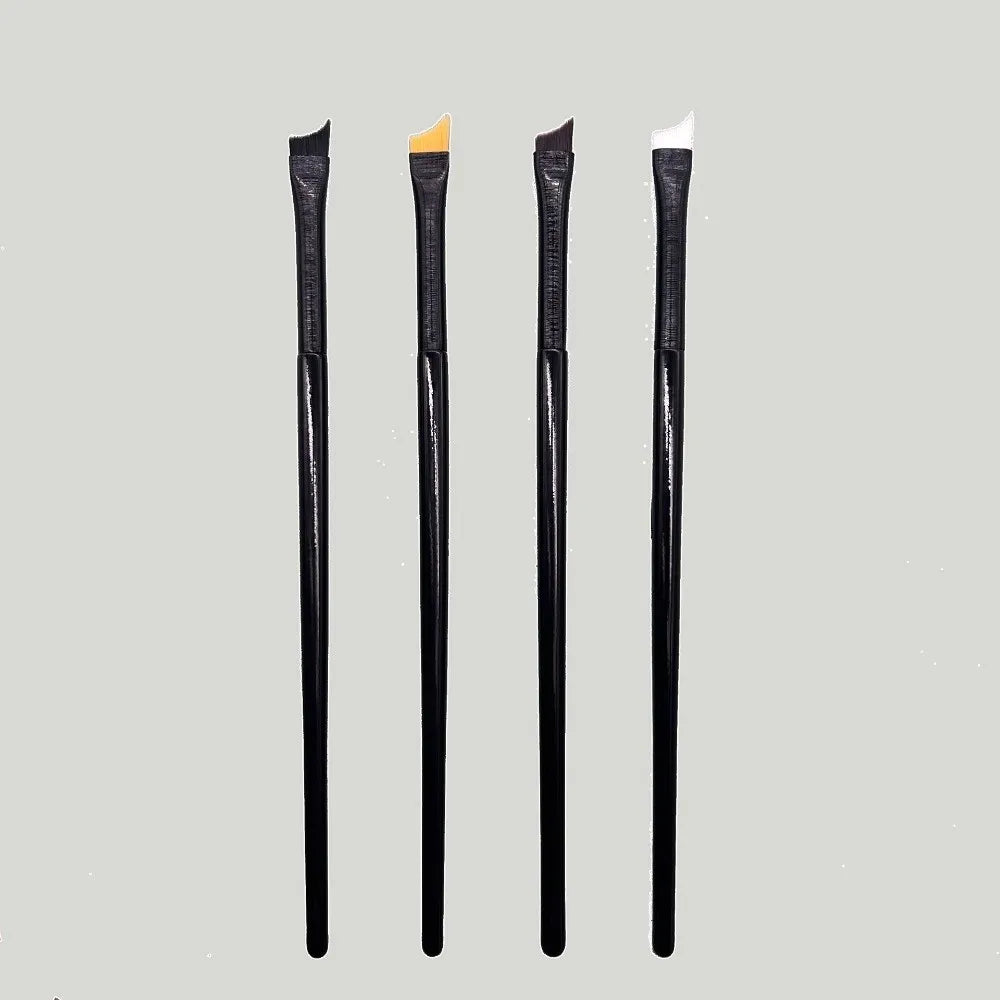 Oblique Nail Art Brush – Flat Half Moon French Tip Manicure
