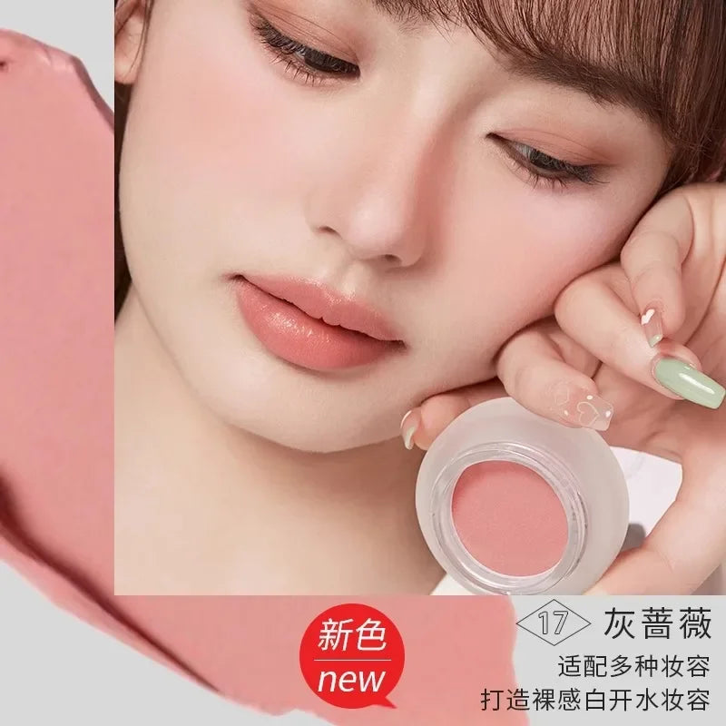 Waterproof Matte Blush & Contour – Natural Long-Lasting Cheek Tint Face Blush Powder PRIMED 17
