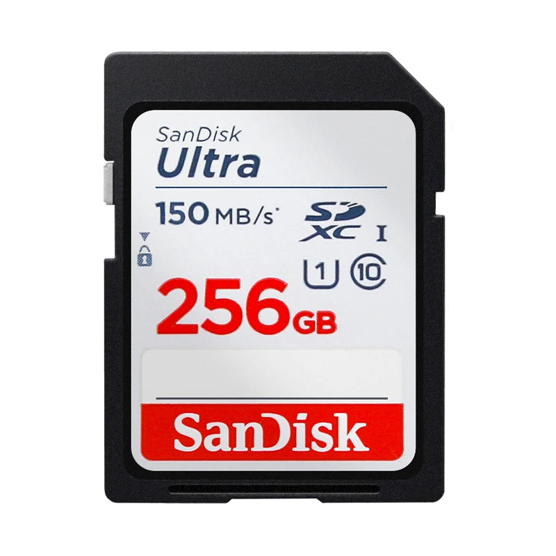 SanDisk Ultra SD Card C10 U1 | 32GB–256GB, 120MB/s