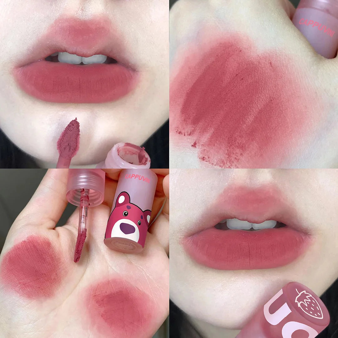 Peach Pink Matte Liquid Lipstick – Velvet Lip Glaze Waterproof Matte Liquid Lipstick PRIMED Cappuvini-03