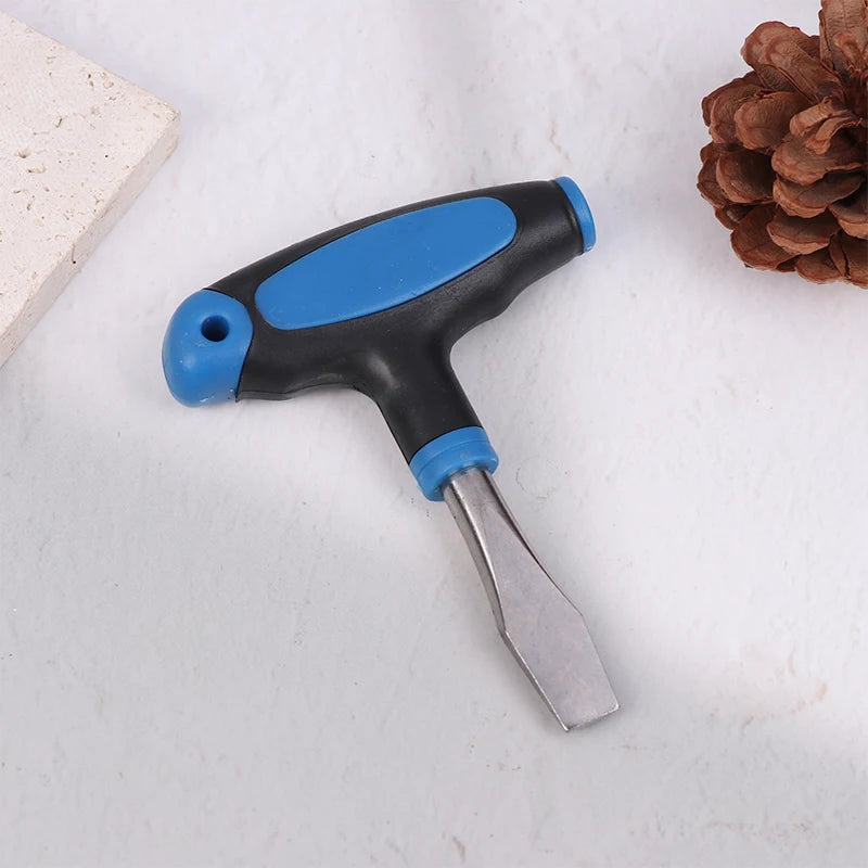 T-Handle Flat Head Screwdriver for Camera Quick Release Plate