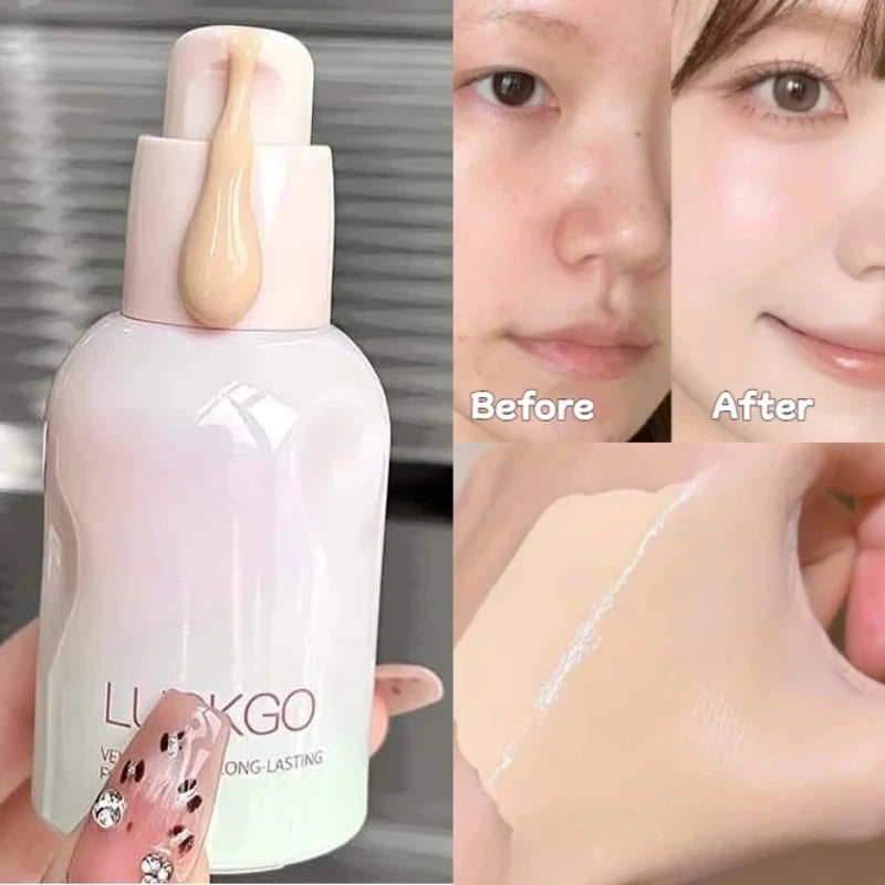 Liquid Foundation – Oil Control, Brightening & Waterproof Liquid Foundation PRIMED