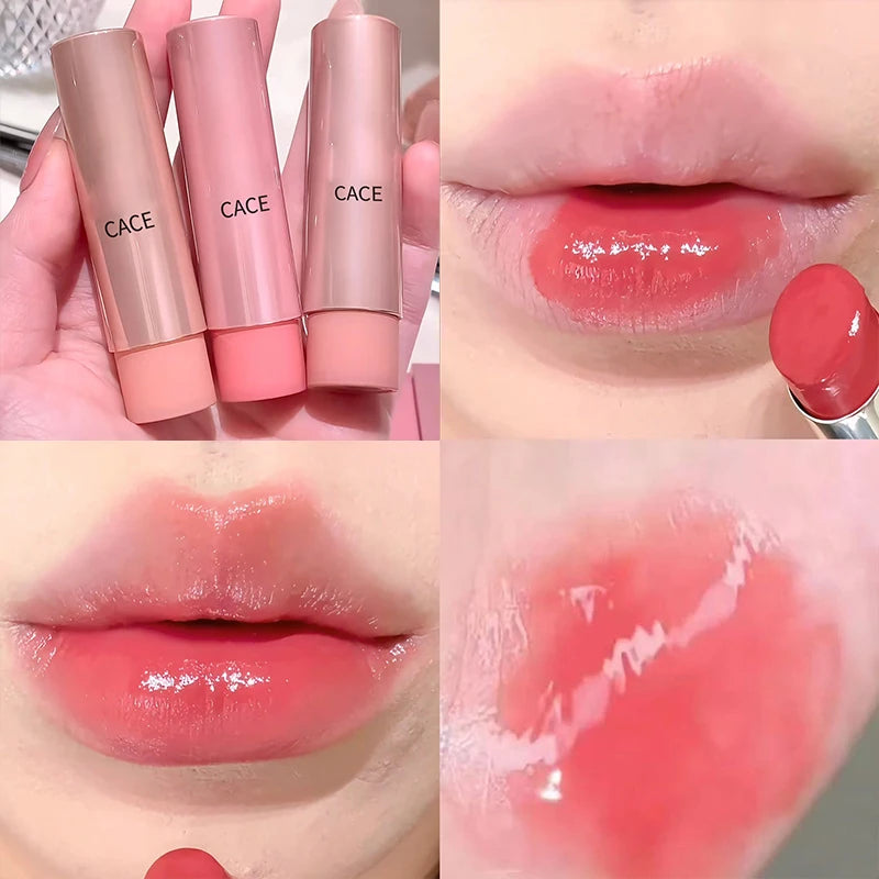 CACE Mirror Lip Gloss – Waterproof Moisturizing Solid Lipstick