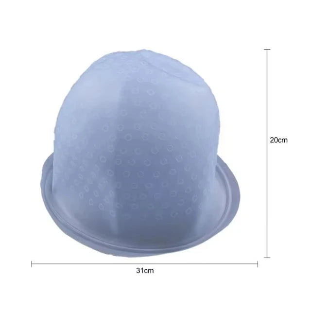 Silicone Hair Highlighting Cap & Hook Needle Set – Reusable