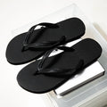 LETCOMFIT Men's Flip Flops – Lightweight Non-Slip Beach Sandals Men's Flip Flops PRIMED black 42-43
