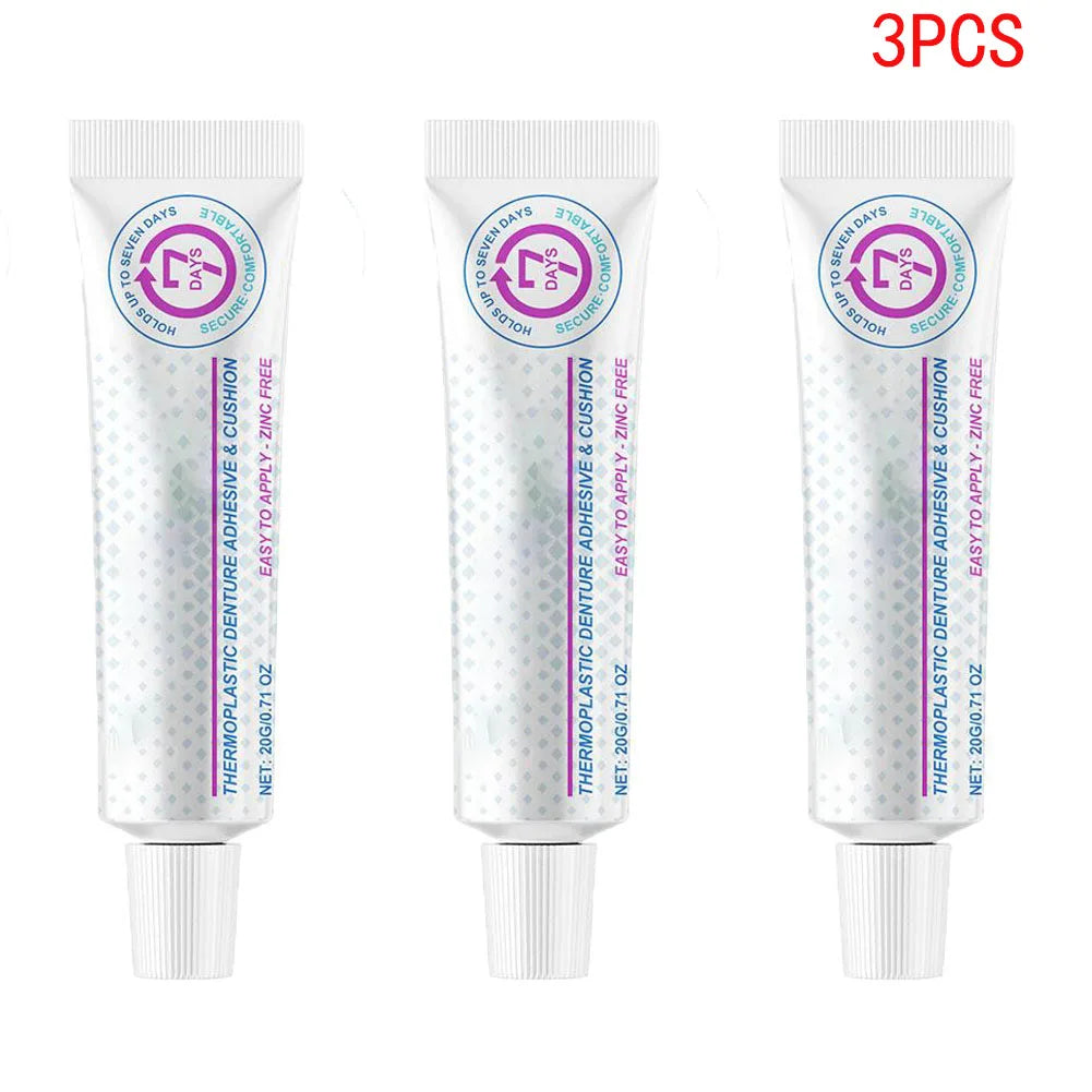 Thermoplastic Denture Adhesive – Reusable Silicone Fix 20g