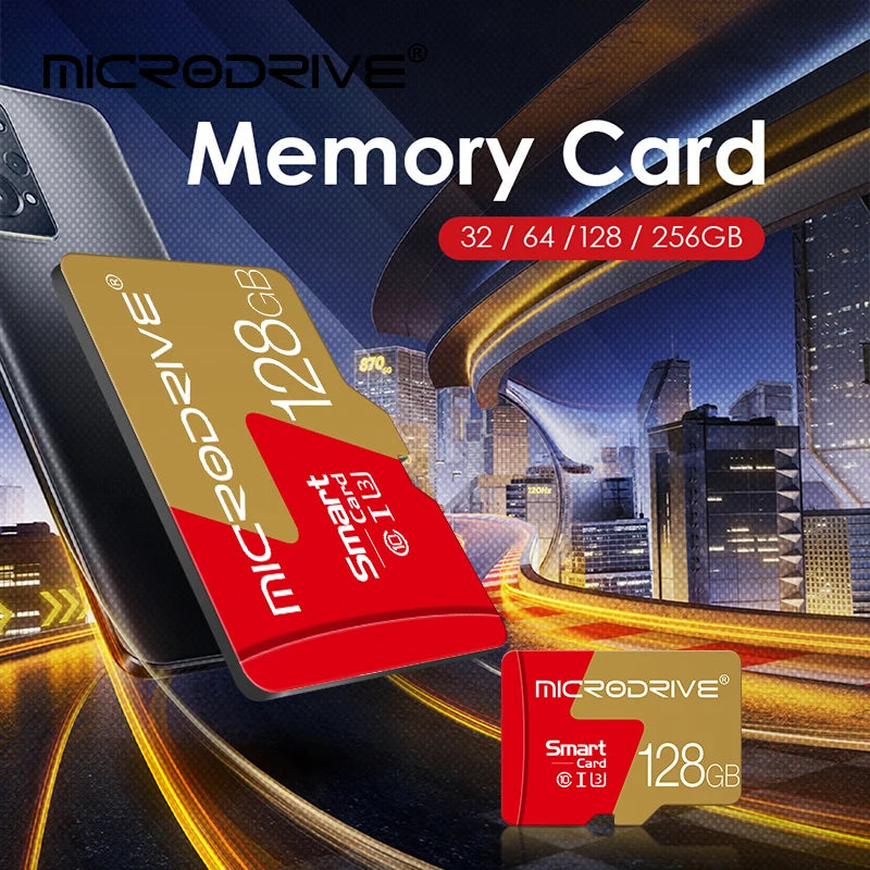 MicroDrive Micro SD Card Class 10 UHS-I | 8GB to 256GB Micro SD Card PRIMED