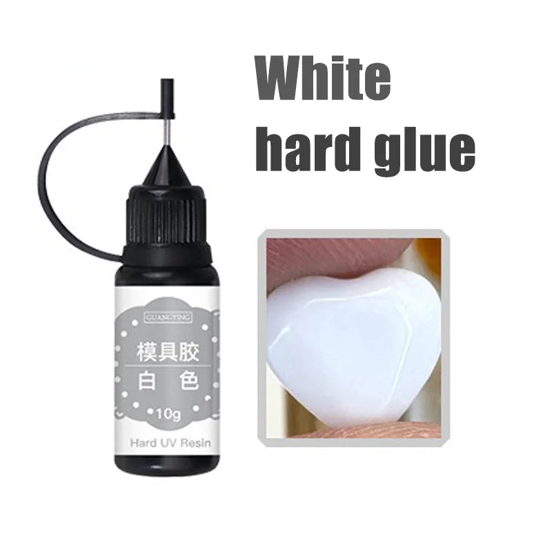 3D Sculpting UV Nail Gel – Hard & Soft Carving Gel 10g 3D Nail Carving Gel PRIMED White-hard