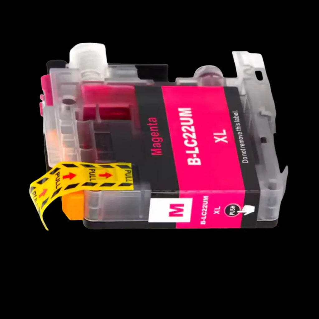 Brother LC22U LC22UXL Compatible Ink Cartridges – 4 Pack Ink Cartridge Set PRIMED