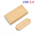 Wooden USB Flash Drive Type-C Custom Logo 16–128GB | JASTER USB Flash Drive PRIMED Carbonized With box 256GB