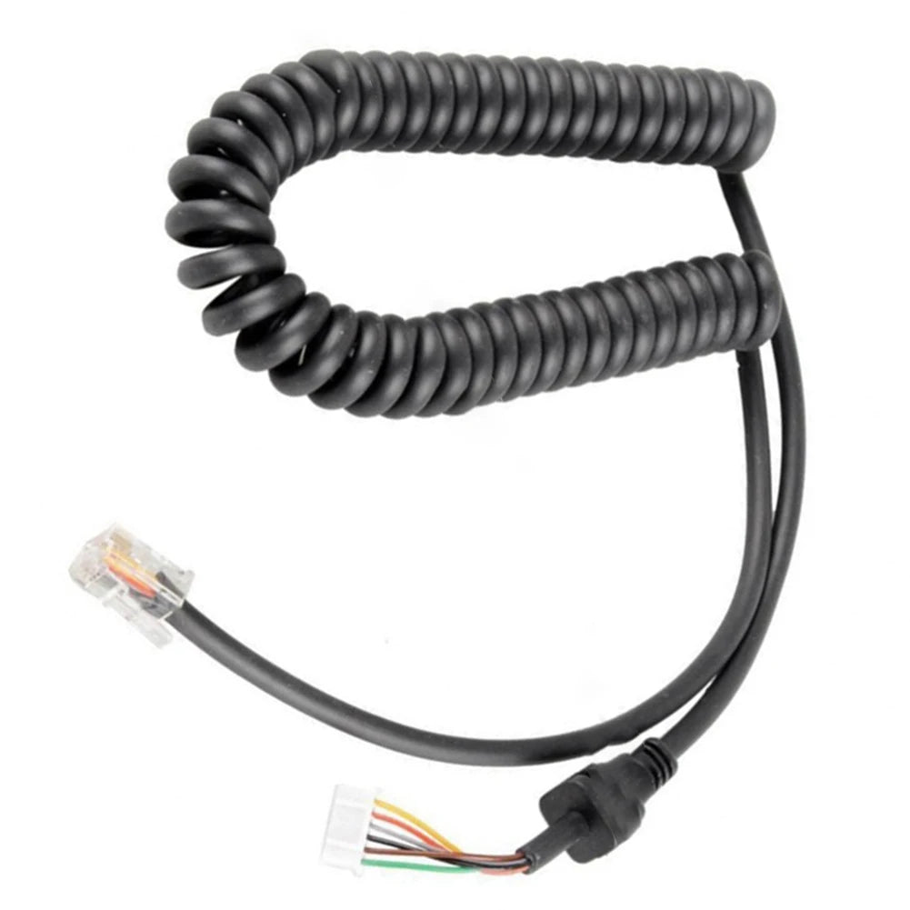 Replacement Mic Coil Cable for Yaesu FT-7800 FT-8800 FT-8900 Microphone Coil Cable PRIMED