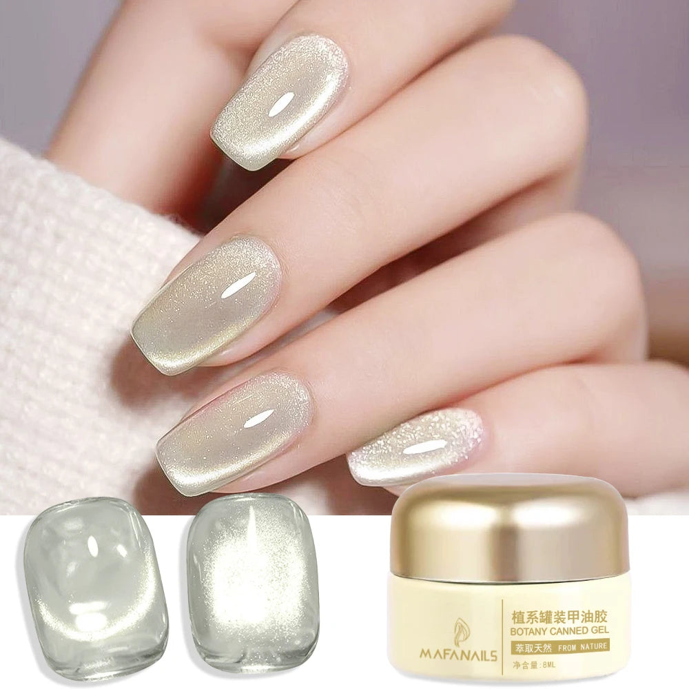 MAFANAILS Blue Angel Tears Magnetic Cat Eye Gel Polish 5g
