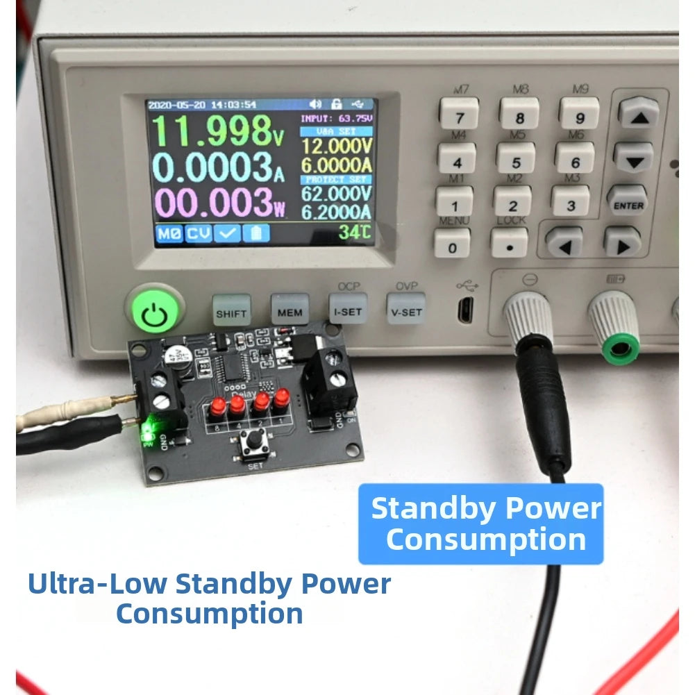 Vibration Sensing Switch Module – Adjustable Delay Auto-Reset Vibration Switch Module PRIMED