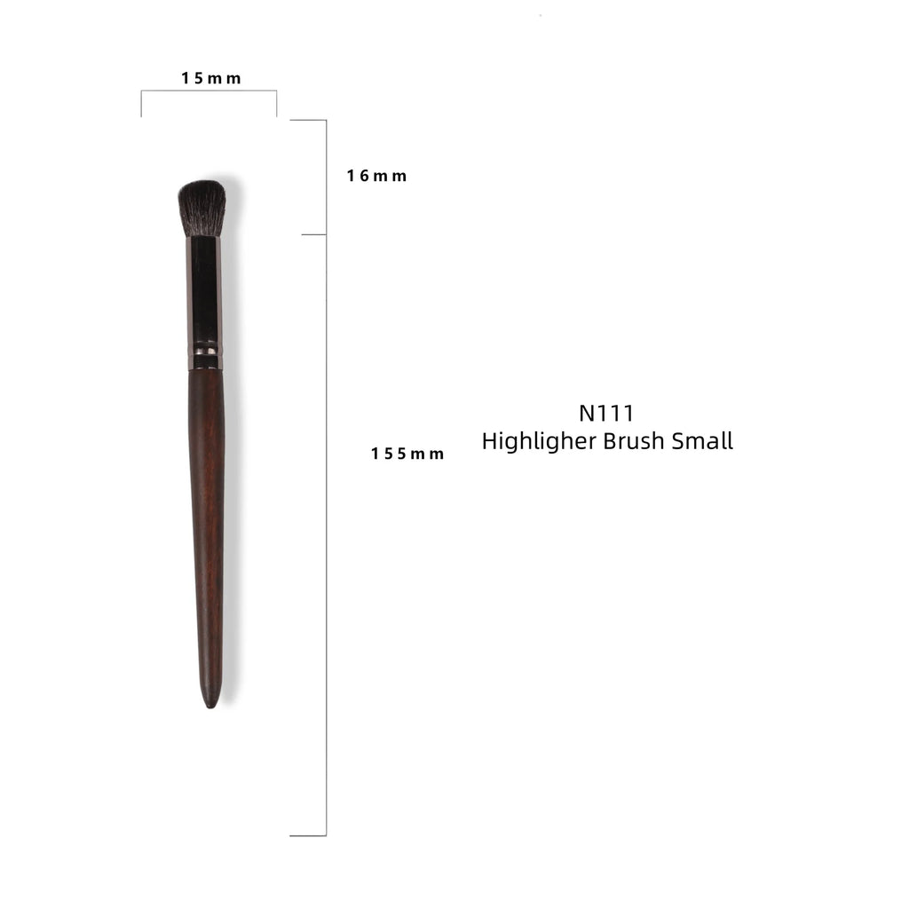 Goat Hair Makeup Brush Set – Foundation, Blush & Eyeshadow